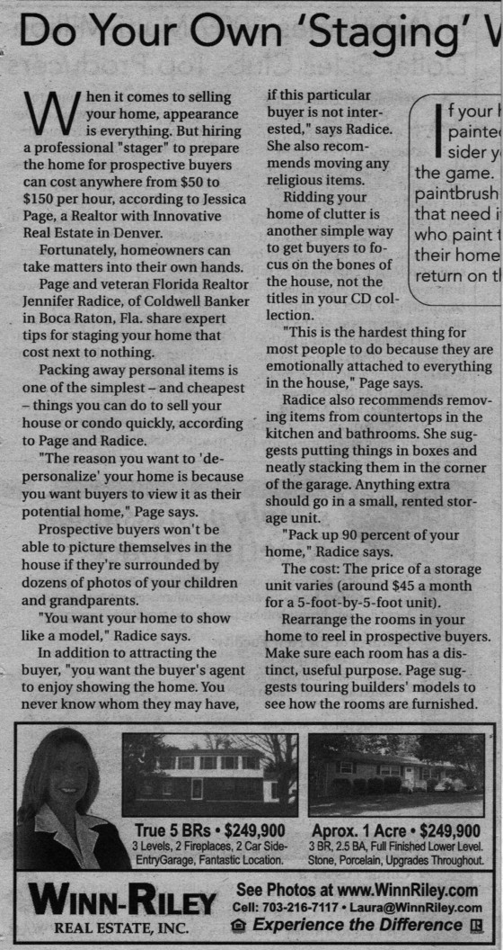 home staging